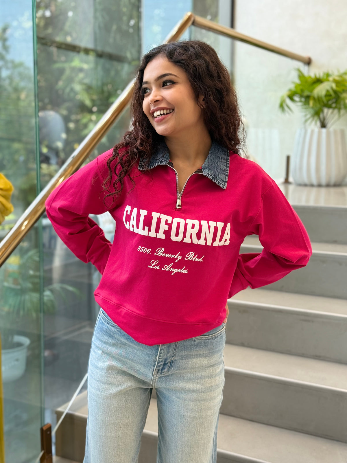 California caller, full sleeves Tee ￼