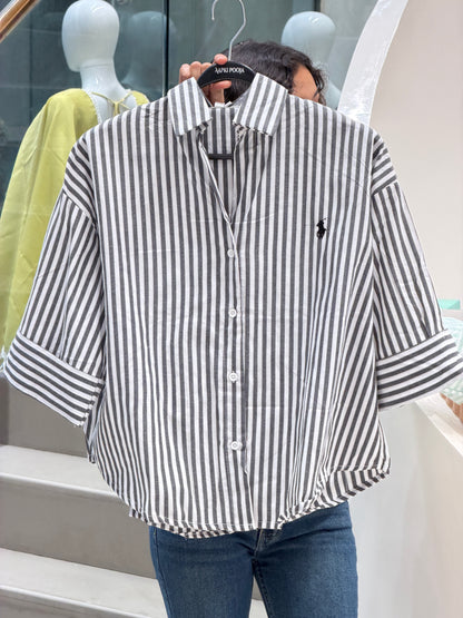Lining detail shirt