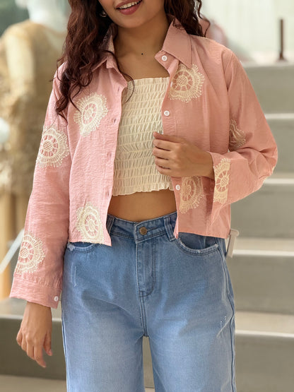 Partywear shirt with inner