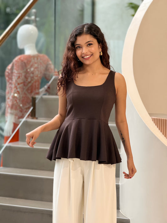 Body fit partywear top