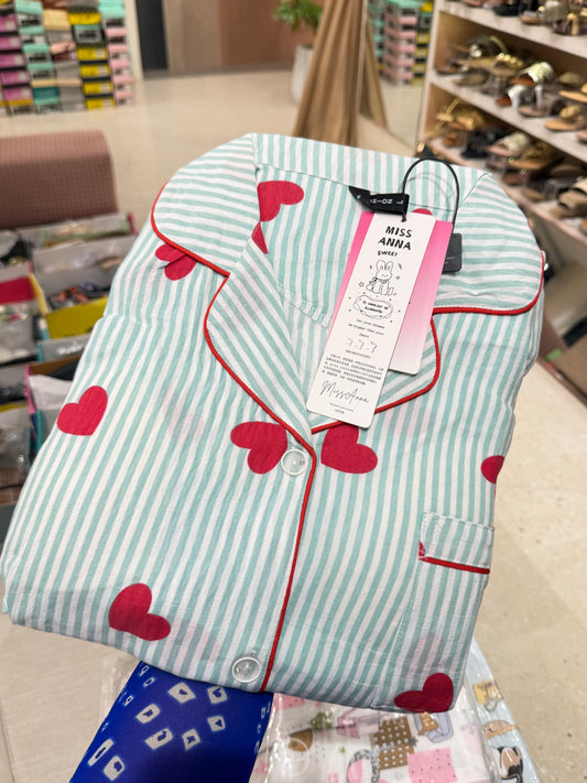 Cute Printed Padded 3-Piece Night Suit Set