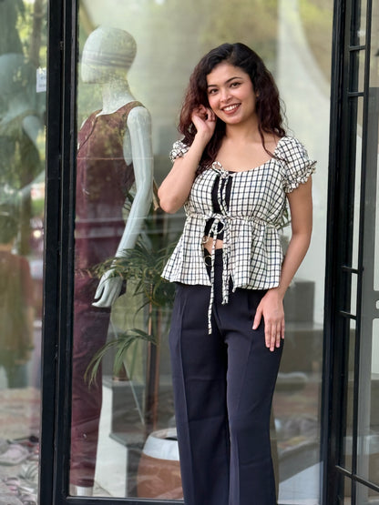 Crop top with inner