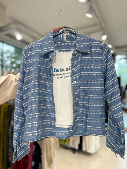 Lining shirt with inner