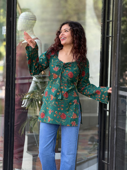 Cotton short kurties