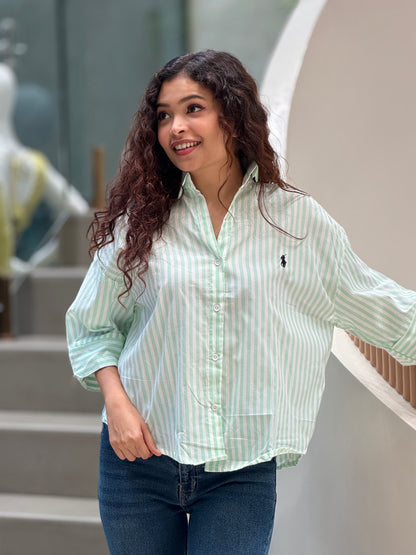 Lining detail shirt