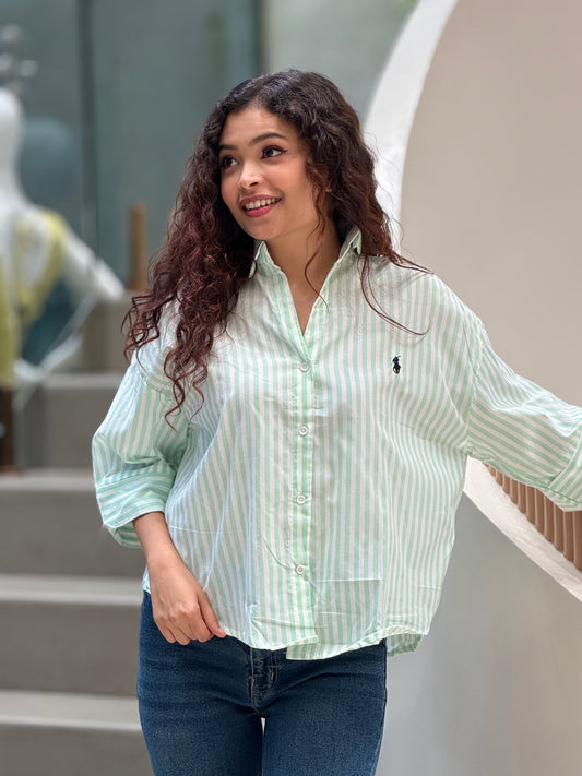 Lining detail shirt