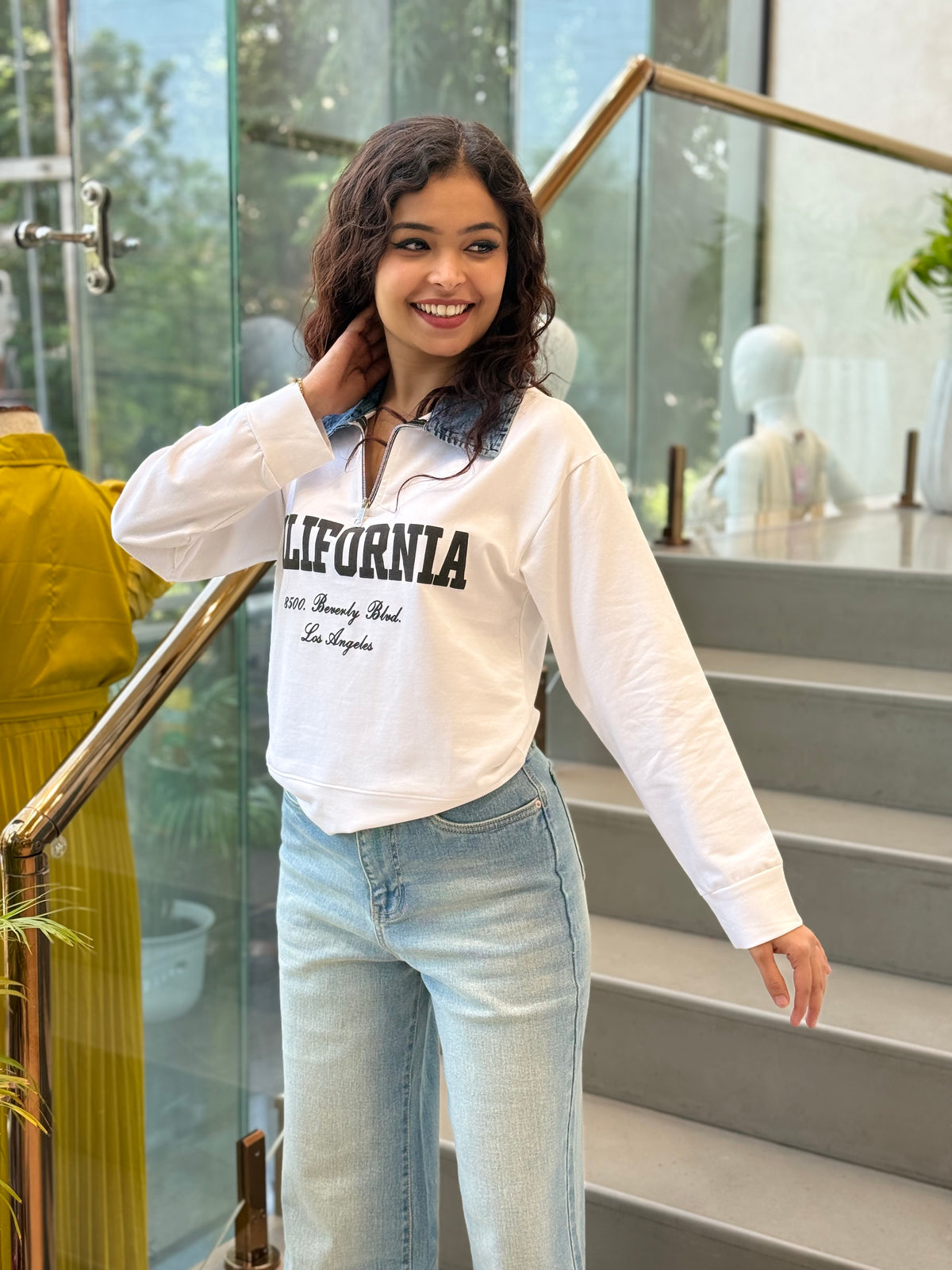 California caller, full sleeves Tee ￼