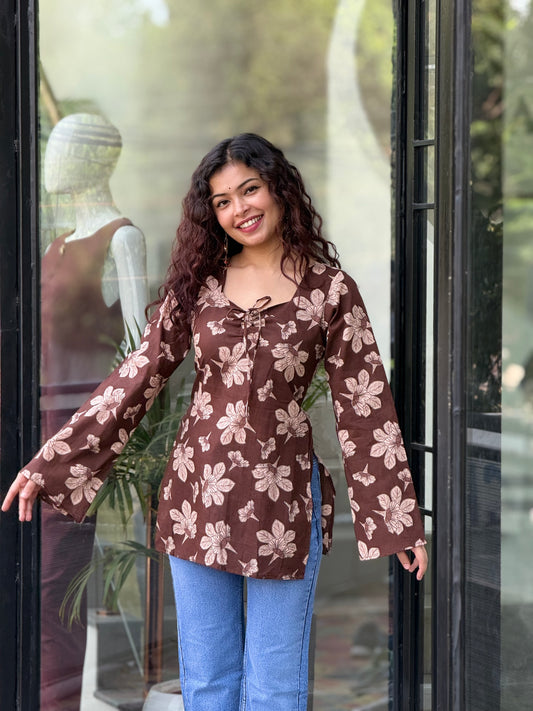 Cotton short kurties