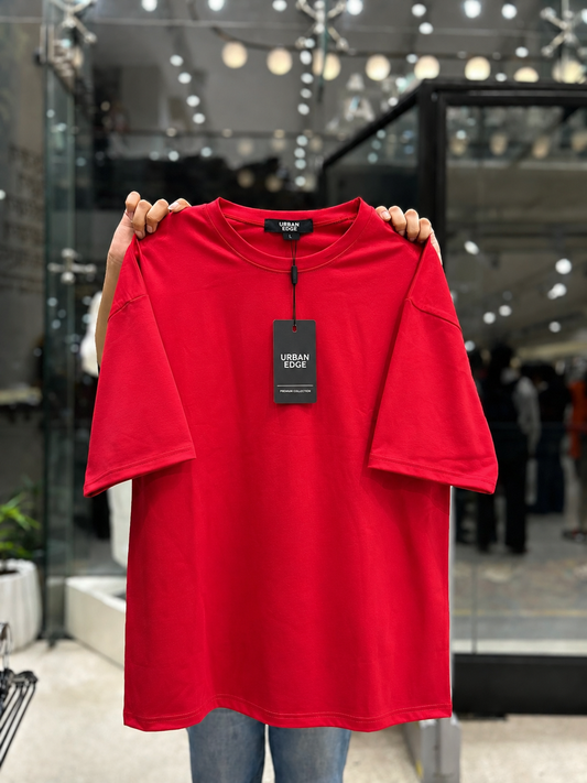 everyday plain oversized tee.