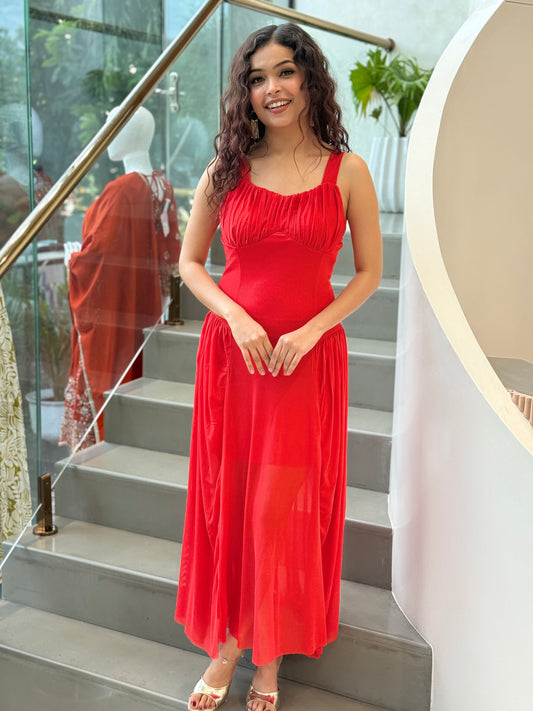 Mesh MiDi Drees for women