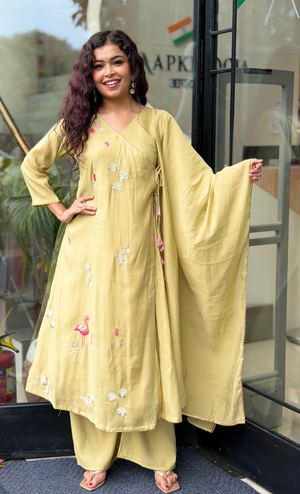 3 piece partywear suit set