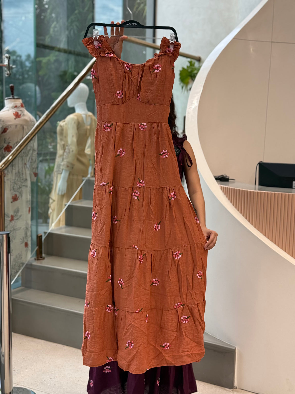Maxi dress floral one piece