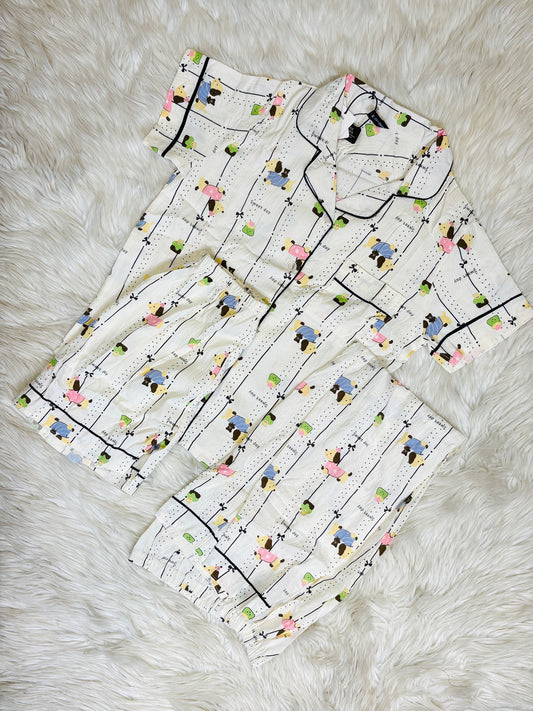 Premium Printed Night Suit for Women