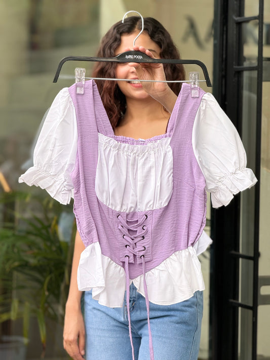 Corset body fit top