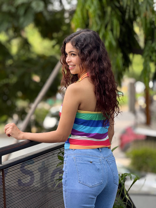 Halter neck top