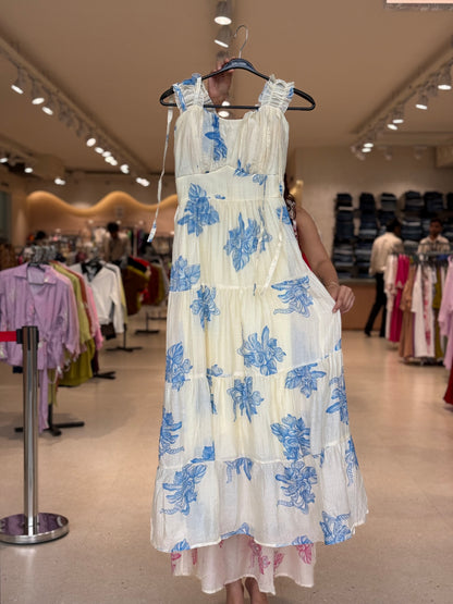 one piece floral dress