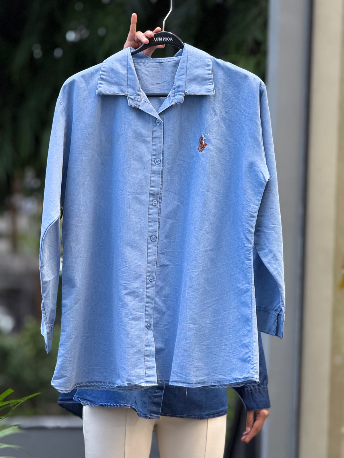 Denim shirt