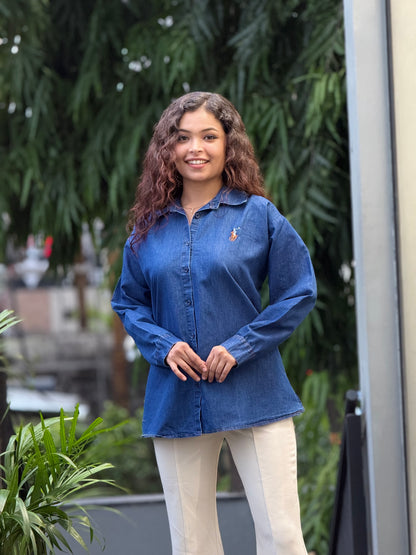 Denim shirt