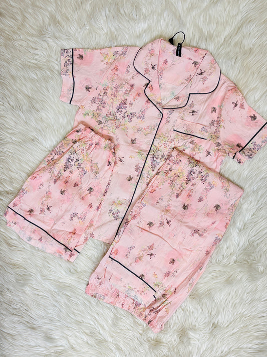 Premium Printed Night Suit for Women