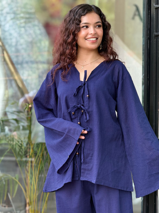 Comfy co-ord set with front dori