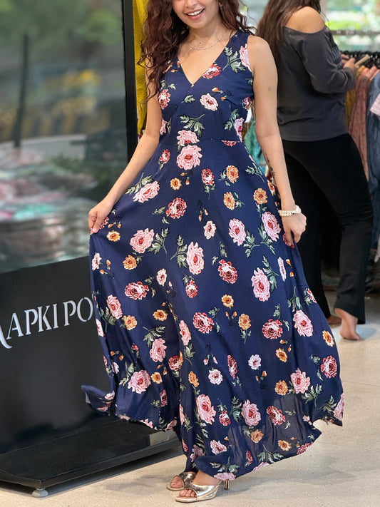 One piece floral print