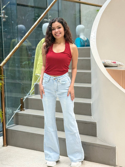 halter neck top
