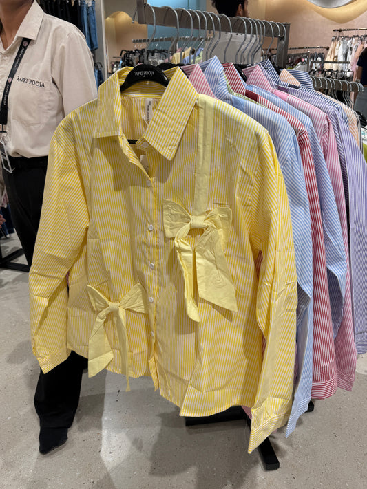 Bow lining shirt
