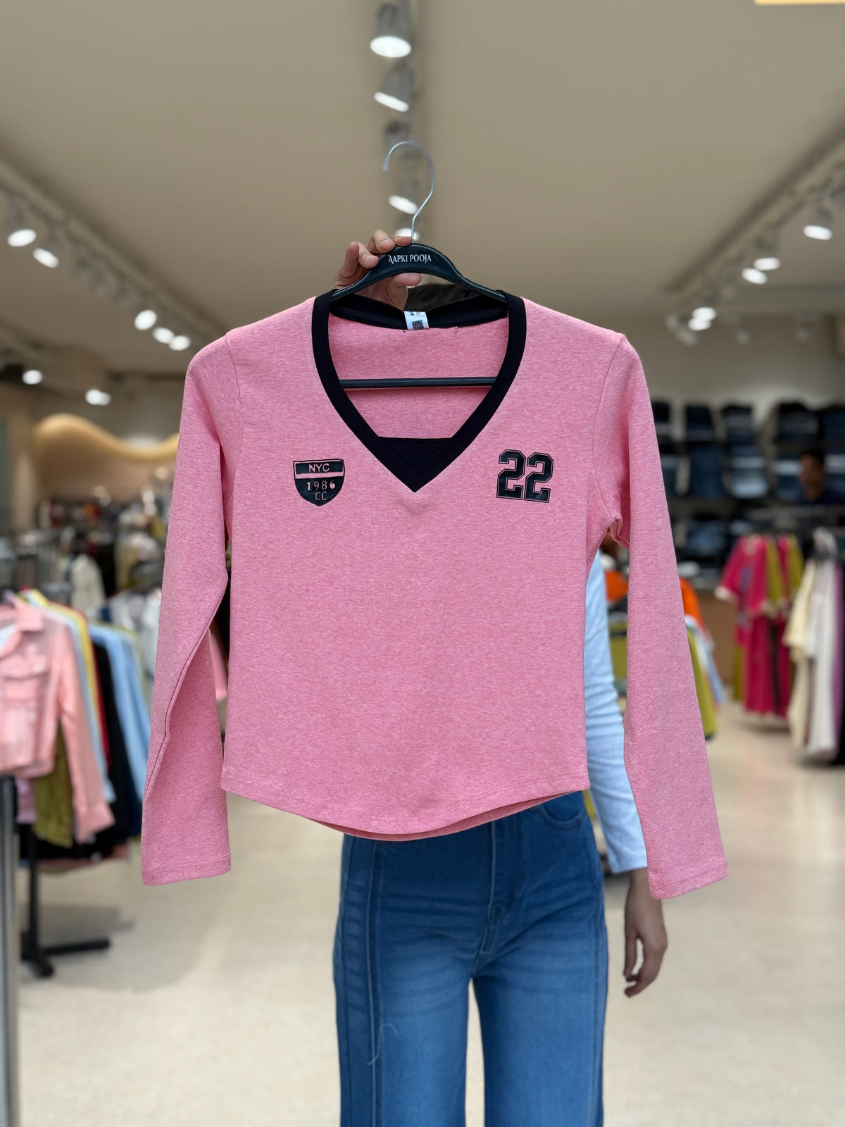 full sleeves body fit T-shirt