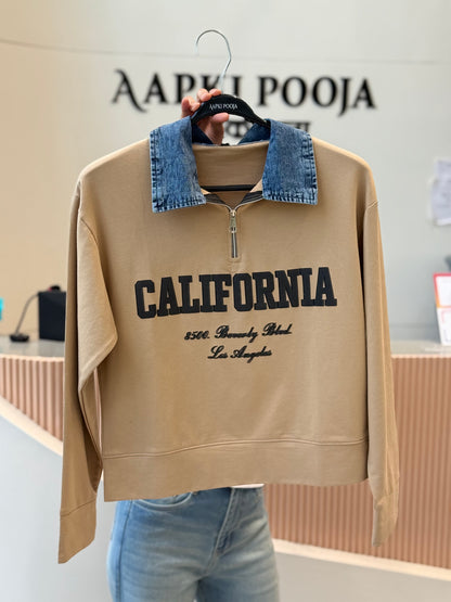 California caller, full sleeves Tee ￼