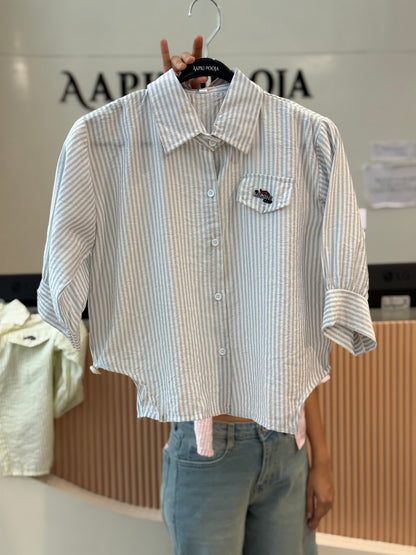 Inner with crop shirt