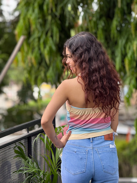Halter neck top