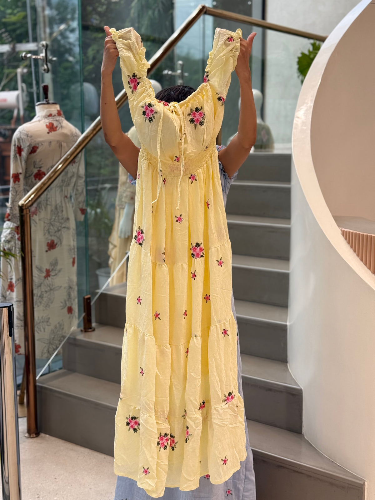 One piece floral dress