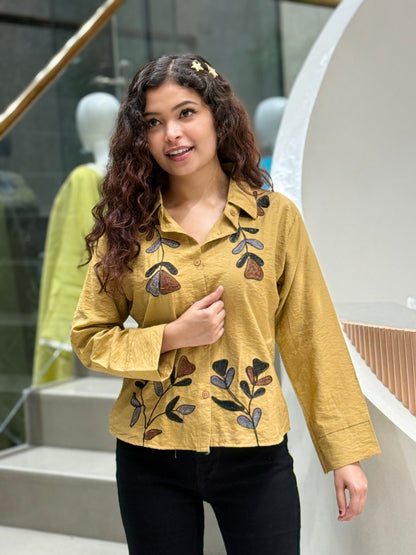 Embroidered shirts