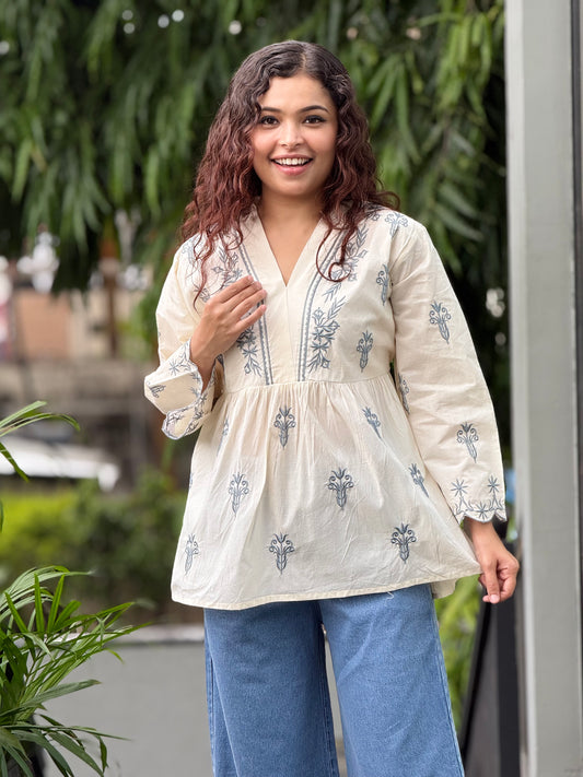 Peplum top