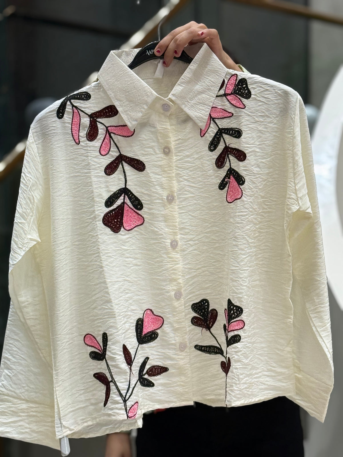 Embroidered shirts