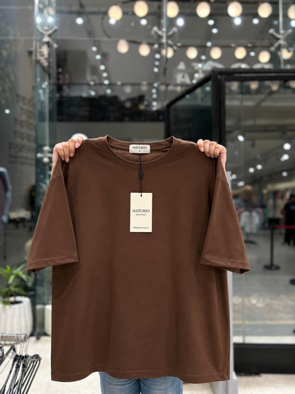 everyday plain oversized tee.
