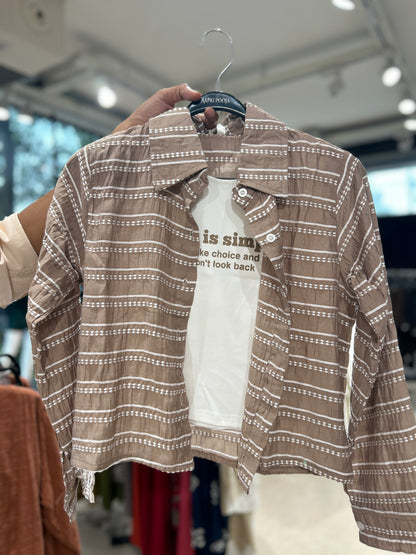 Lining shirt with inner