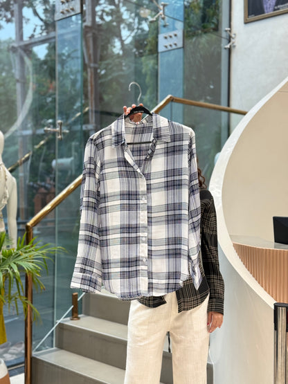 Printed shirt with back dori
