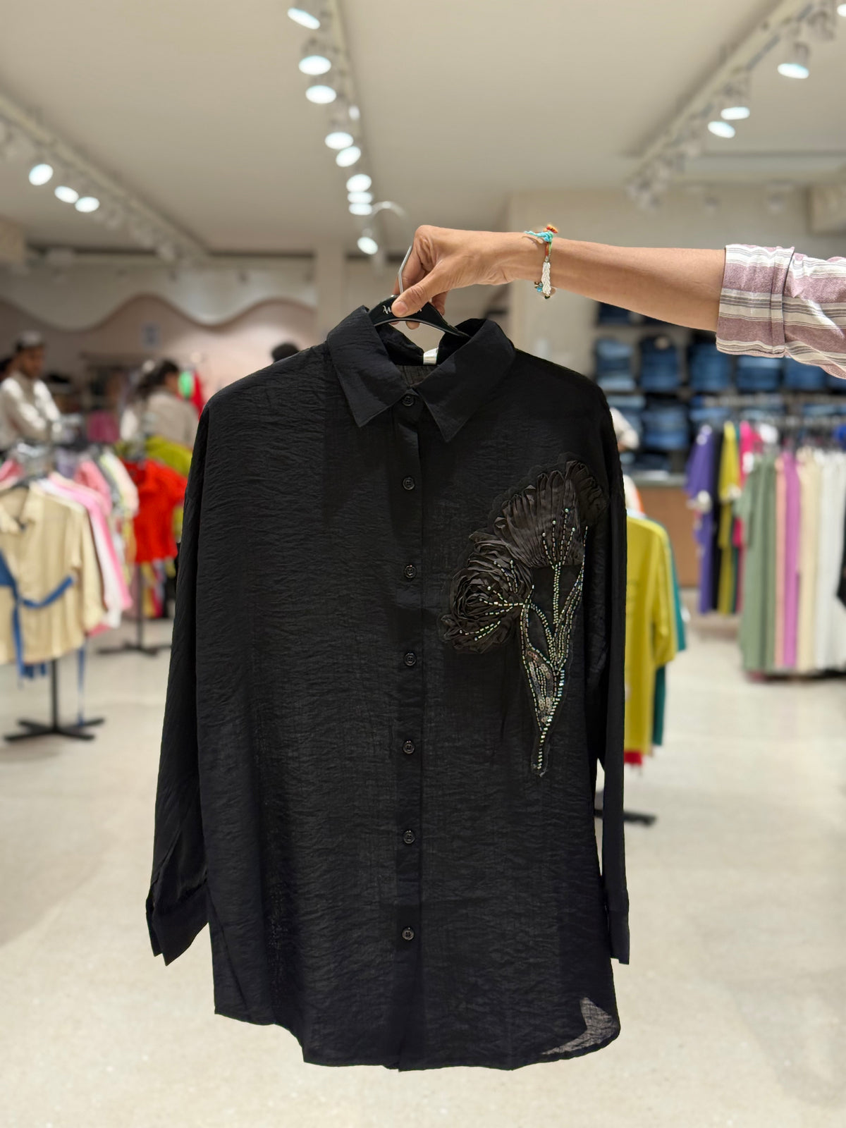 partywear see thorough shirt